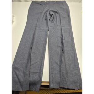 VTG Racquet Club Dress Pants Mens 46x36 Gray Wool Pleated Unhemmed USA NWT